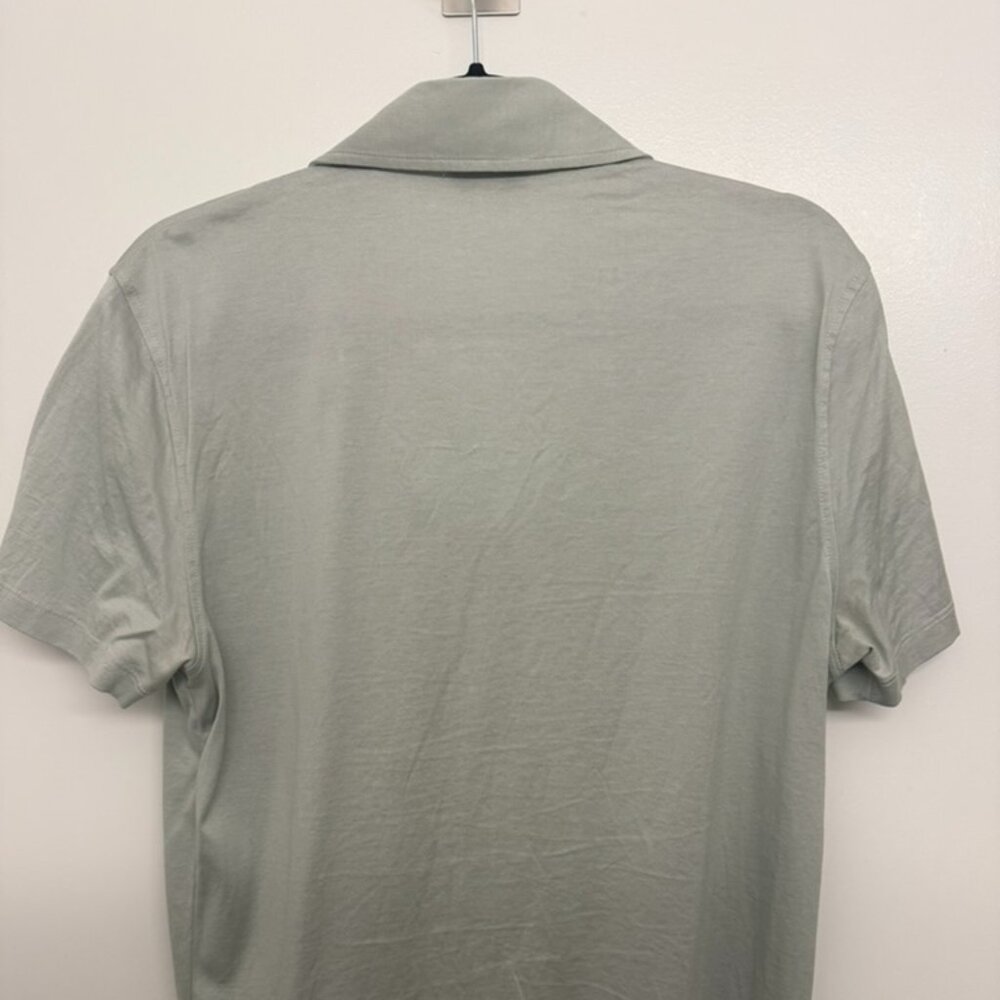 Reiss - Mercerised Cotton Jersey Cuban Collar Shirt